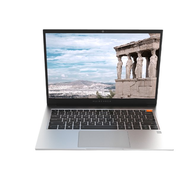 Maibenben Business Standard B114C [B114C-R576UMF1SPSRE2] 14"(1920x1200 IPS (60Hz))/AMD Ryzen 5 7640HS(4.3Ghz)/16384Mb/512PCISSDGb/war 2y/1.48kg/Silver/Win11Pro