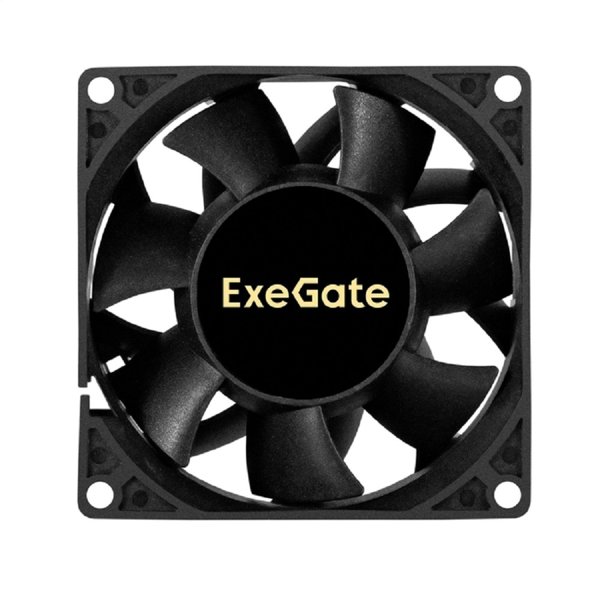 Exegate EX297085RUS Вентилятор 24В DC ExeGate EX08038S3P-24 (80x80x38 мм, Sleeve bearing (подшипник скольжения), 3pin, 4500RMP, 43,2dBA)