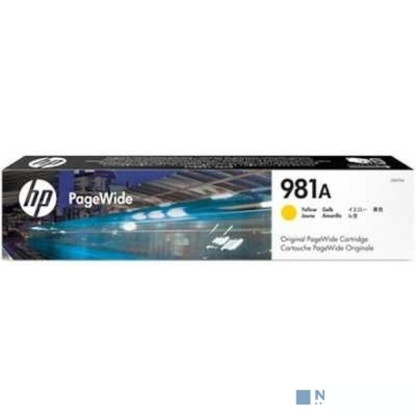 Картридж/ HP 981A Yellow Original PageWide Crtg