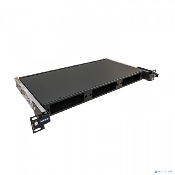 NTSS Кросс NTSS оптический выдвижной 19'' укомплектованный 1U, 24 порта SC/UPC, 50/125 мкм ОМ3 (планки, сплайс-кассета, пигтейлы, КДЗС, адаптеры) черный RAL 9005 NTSS-RsFOB-1U-24-SC/U-503-SP1.5G1AY-BL