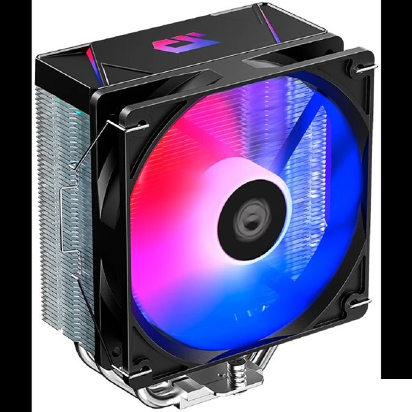 Cooler ID-Cooling BLITZ X4 LGA1700/1200/115X/AM5/AM4 (16шт/кор, TDP 180W, PWM, 4 тепл.трубки прямого контакта, FAN 120mm, Dynamic Multi-Color LED) RET