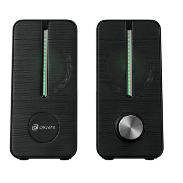 Oklick OK-120U 2.0 черный 6Вт