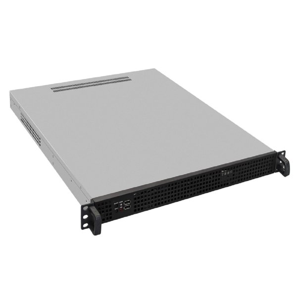 Exegate EX265495RUS Серверный корпус Exegate Pro 1U550-04 <RM 19",  высота 1U, глубина 550, БП 250DS, USB>