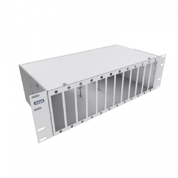 NTSS Кросс NTSS оптический 19'' укомплектованный 3U, 64 порта LC/APC duplex, 9/125 мкм (планки, сплайс-кассета 4шт, пигтейлы, КДЗС, адаптеры) серый RAL 7035 NTSS-RFOB-3U-64-2LC/A-9-SP1.5G1AY