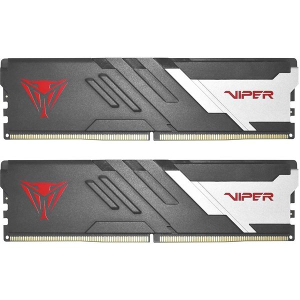 Patriot DDR5 DIMM 2x24GB 6000MHz PVV548G600C30K Viper Venom RTL Gaming PC5-48000 CL30 288-pin 1.35В kit с радиатором Ret