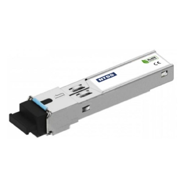 NTSS Модуль NTSS SFP, 1,25Гбит/с, разъём SC, рабочая длина волны 1310/1550нм, SM, WDM, дальность до 3км, ОБ 6дБ, DDM NTSS-SFP-1.25G-35-3SD