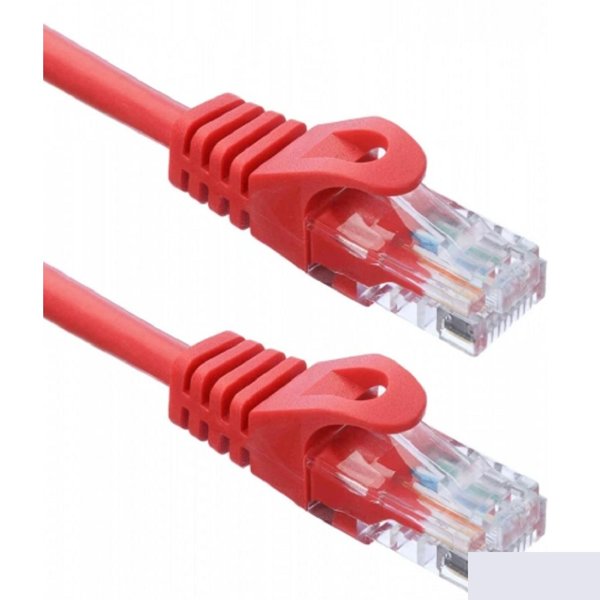 Кабель ACD Патч-корд ACD-LPU5E-10R |ACD-LPU5E-10R| Cat5e UTP 24AWG 4Pair, 7/0.18мм CCA Красный,1.0м, (741432)