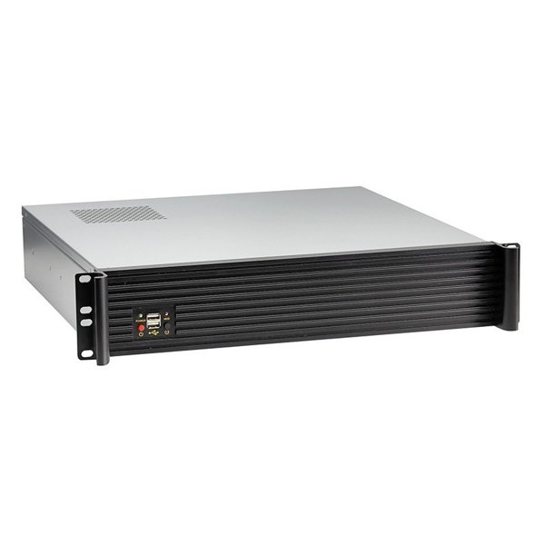 Exegate EX279616RUS Серверный корпус Exegate Pro 2U420-06 <RM 19",  высота 2U, глубина 420, БП 800ADS, USB>