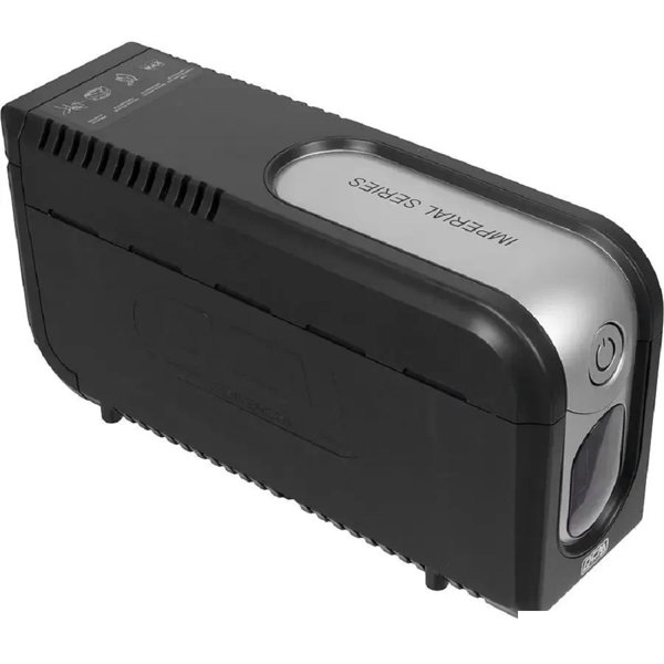 PowerCom Imperial IMD-825AP ИБП {Line-Interactive, 825VA/495W, Tower, 5 xC13: 3 с резервным питанием + 2 с фильтрацией, LCD, USB} (507309)