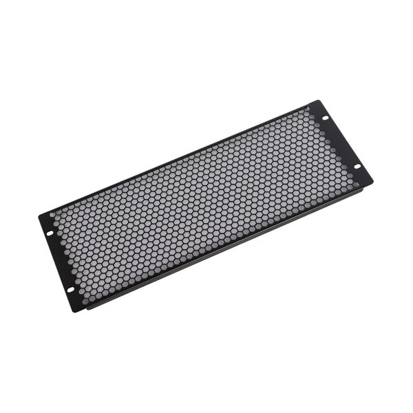 ЦМО Фальшпанель в шкаф 19" 4U перфорированная, цвет черный(ФП-4.4-9005)