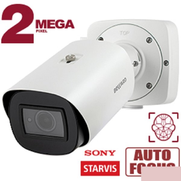 BEWARD SV2018RBZ Уличная IP-Камера 2 Мп, 1/2.8'' КМОП Sony Starvis, 2xWDR до 140 дБ, 3 потока Н.265/Н.264 HP/MJPEG, до 60к/с, 1920x1080, моторизованный объектив 2.7-13.5 мм