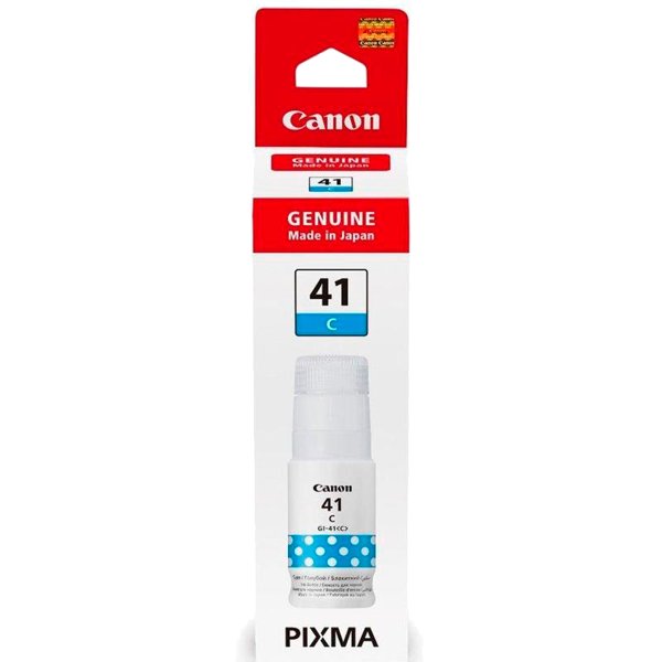 Картридж струйный Canon GI-41C 4543C001 синий (70мл) для Canon Pixma G3460