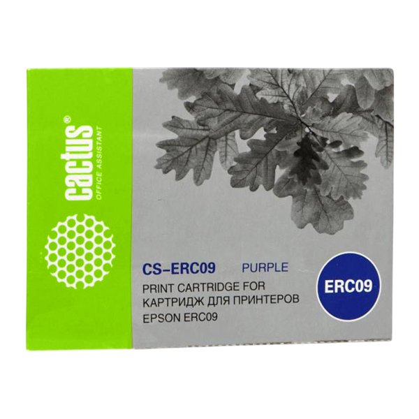 CACTUS ERC09 Картридж матричный (CS-ERC09) для Epson ERC09, ресурс 280 000 зн, purple