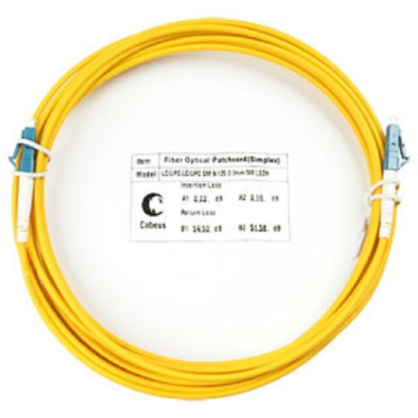 Cabeus FOP(s)-9-LC-LC-25m Шнур оптический simplex LC-LC 9/125 sm 25м LSZH