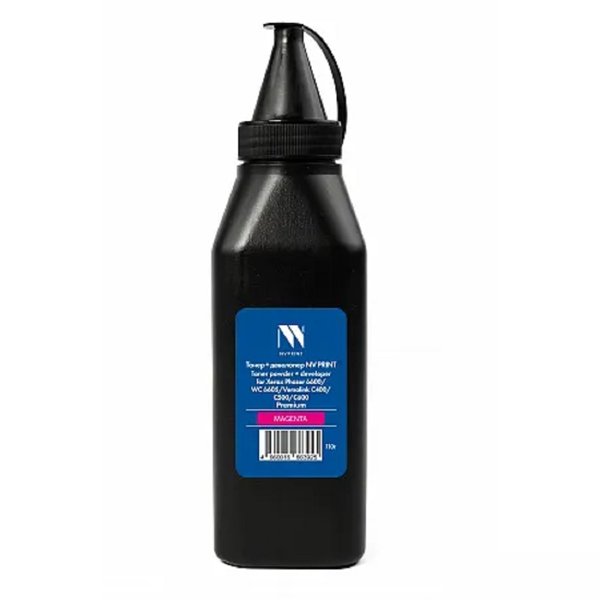 Тонер + девелопер NVP для Xerox Phaser 6600/WC 6605/Versalink 400/500/600 Premium (110г) Magenta совместимый