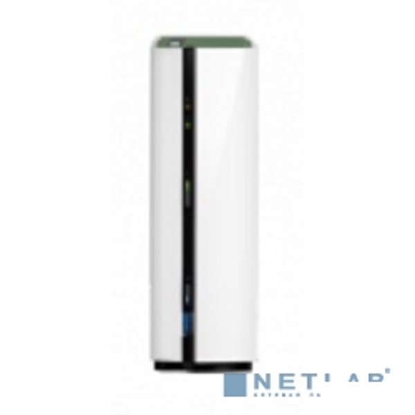 QNAP D1 (Rev. B) Сетевое хранилище 1-tray w/o HDD. Realtek RTD1295 1,4 GHz, 1 GB RAM. 1 x Gigabit LAN, 1 X USB 3.2 Gen, 2 X USB 2.0 (Rear)
