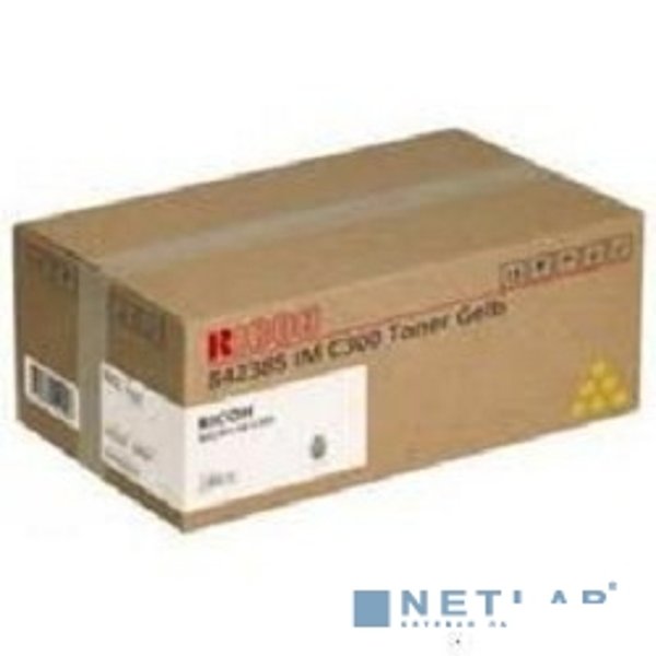 Принт-картридж IM C300 жёлтый для Ricoh IMC300/400 (10300стр. по ISO/IEC 19798) (842385)