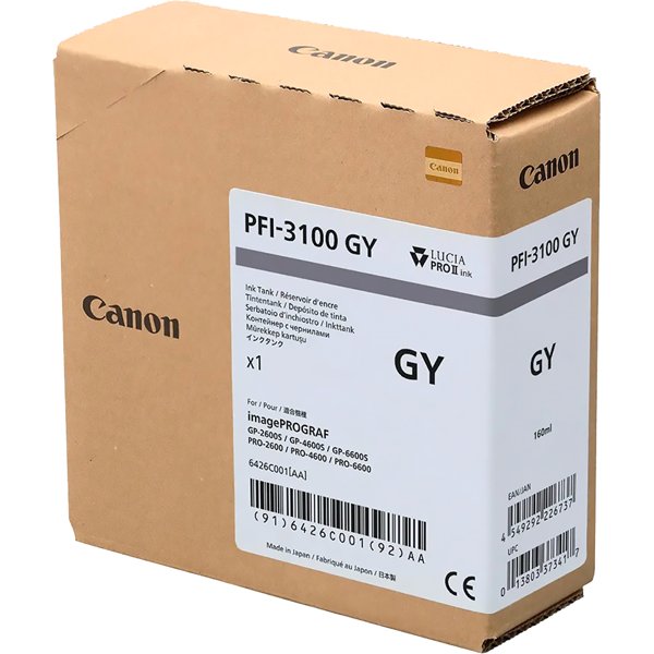 Картридж/ CANON INK PFI-3100 GREY