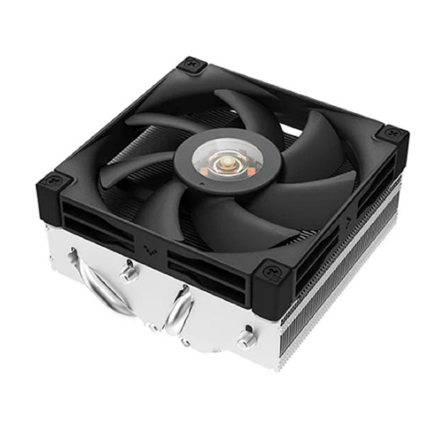 Cooler Deepcool AN400 LGA1700/1200/115X/AM5/AM4 низкопрофильный 52,5 mm TDP 150W, PWM, Fan 120mm, 4 тепл. трубок