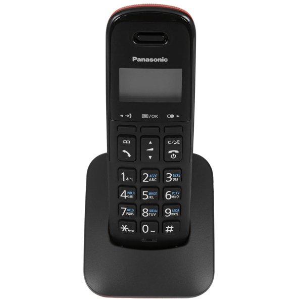 Panasonic KX-TGB610RUR (красный) {Беспроводной DECT,40 мелодий,телефонный справочник 120 зап.