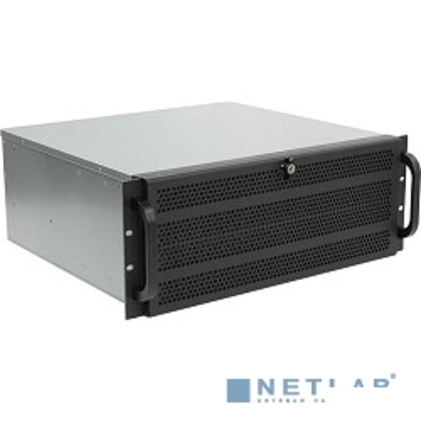Procase EM410-B-0, черный 4U, глубина 400мм, МВ 12*9,6 , без Б/П