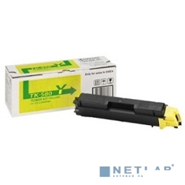 Kyocera-Mita TK-580Y Картридж, Yellow {FS-C5150DN, Yellow, (2800стр.)}