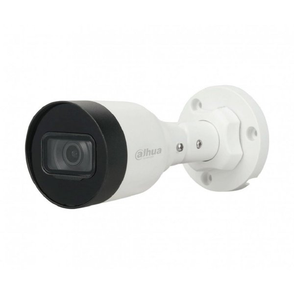 DAHUA DH-IPC-HFW1230S1P-0280B-S6 Уличная цилиндрическая IP-видеокамера 2Мп, 1/2.8” CMOS, объектив 2.8мм, обнаружение людей, ИК 30м, IP67, металл/пластик