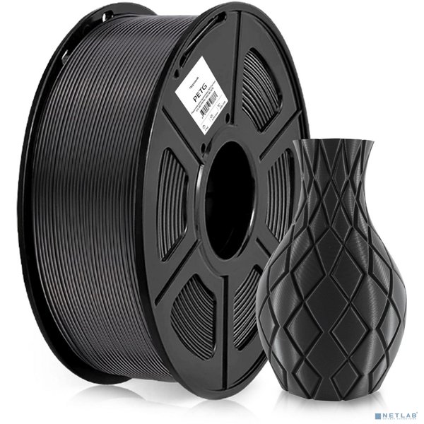 Пластик для принтера 3D Cactus CS-3D-PETG-1KG-BLACK PETG d1.75мм 1кг 1цв.