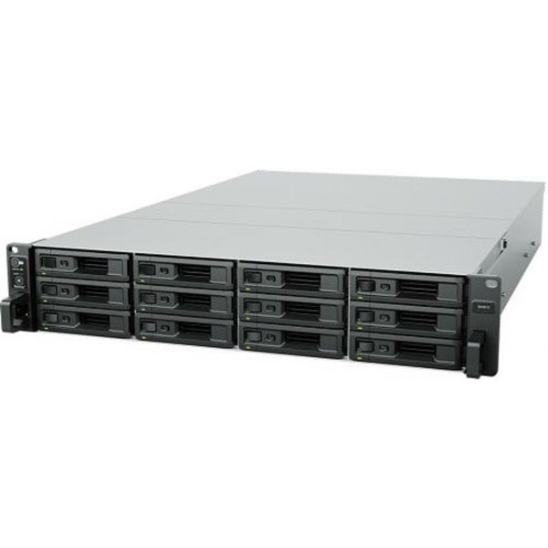 Synology SA3410 Сетевое хранилище 12x2.5"/3.5" SAS/SATA, Intel Xeon D-1541/8x2.1GHz, 16GB DDR4, 4x1 Гбит/с, 2x10 Гбит/с