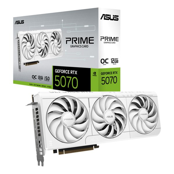 ASUS PRIME RTX5070 O12G WHITE