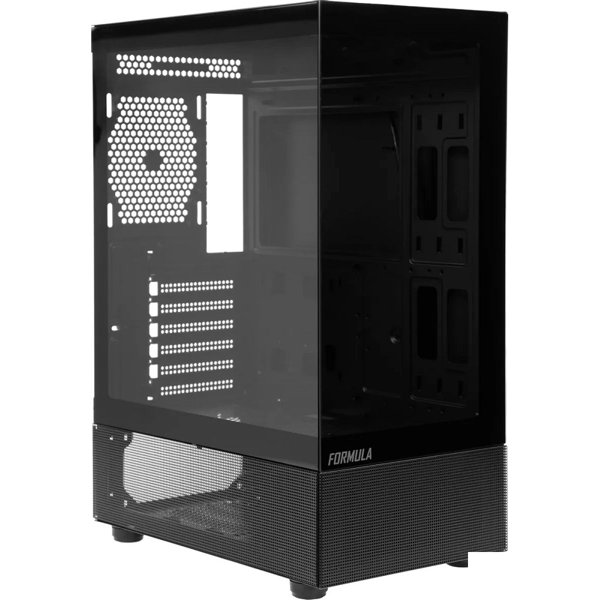 Formula Crystal Z1 Black (ATX, стекло, USB3.0 x1, USB2.0 x2)