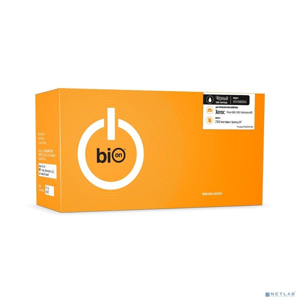 Bion BCR-106R01634 Картридж для Xerox {Phaser 6000/6010, WorkCentre 6015}(1250 стр.),Черный, с чипом