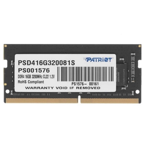 Patriot DDR4 SODIMM 16GB  PC25600 DDR4 PSD416G320081S