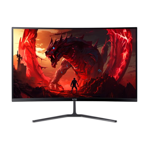 LCD Acer 27" ED270UX6bmiipx {VA Curved 2560x1440 220Hz 1/0.5ms 250cd 2xHDMI2.1 DisplayPort1.4 2x2W FreeSync(Premium) VESA}