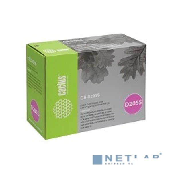 MLT-D205S_CACTUS Картридж CACTUS (CS-D205S) для принтеров SAMSUNGML 3310/3710/ SCX 4833/5637 ,2000стр