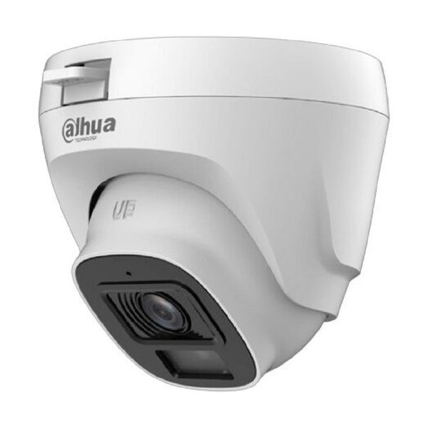 DAHUA DH-HAC-T5E20P-A-0360B Уличная турельная HDCVI-видеокамера 2Мп; CMOS; 3.6мм; ИК 20м; микрофон; IP67; корпус: пластик