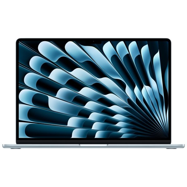 Apple MacBook Air 15-inch 2025 [MC7C4] (КЛАВ.РУС.ГРАВ.) Sky Blue 15.3" Liquid Retina {(2880x1864) M4 10C CPU 10C GPU/16GB/512GB SSD/рекоменд.переход.1979059/1991284} (A3241)