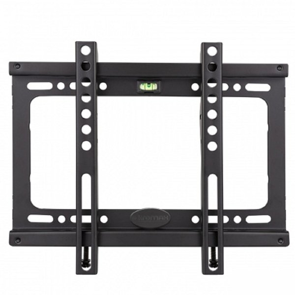Kromax IDEAL-5 new black,  Кр. стал. наст. для TV 15"-47", max 35 кг, 0 ст св., от ст. 20 мм, max VESA 200x200 мм.