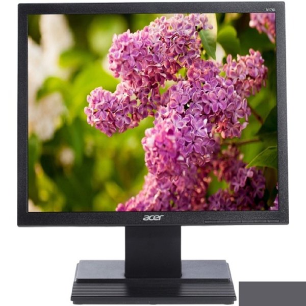 LCD Acer 17" V176Lb Black {TN 1280x1024 75Hz 5ms 5:4 250cd D-Sub} [UM.BV6CD.001/UM.BV6EE.001]
