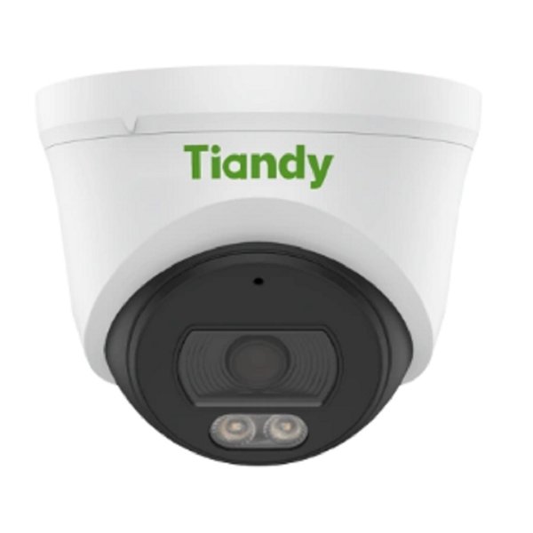 Tiandy TC-C34XN 2ENA-28 купольная "турель", 4Мп, 2560х1440@30к/c, DWDR, цвет: 0.001лк, S+265, H.265(HP), S+264, H.264(HP, MP, BP), объектив 2.8мм, встроенный микрофон, G.711A, G.711U 8кГц , кабель, 1?