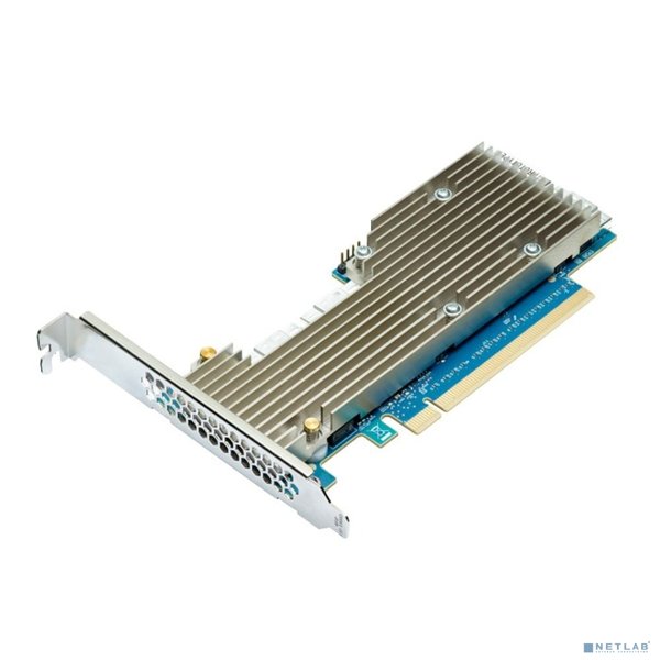 HBA-адаптер Broadcom LSI P411W-32P (05-50054-00) NVMe HBA Adapter, PCIe 4.0 x16 LP, 32port ( 4* int SFF8654), PEX88048,