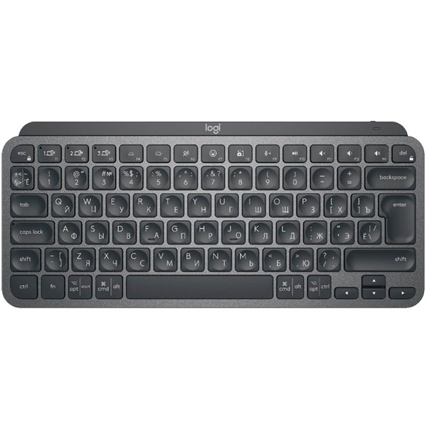 920-010501 Logitech Wireless MX Keys MINI Keyboard Graphite оригинальная заводская гравировка RU/LAT