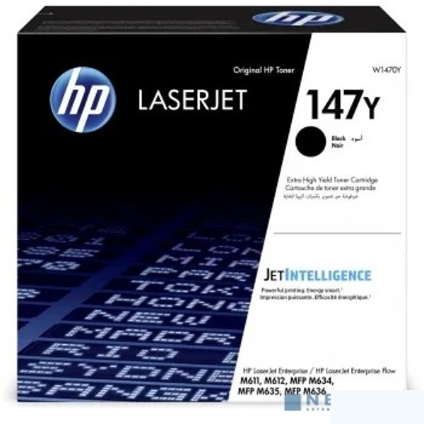 Картридж HP W1470Y 147Y лазерный черный экстраповышенной ёмкости (42000 стр)