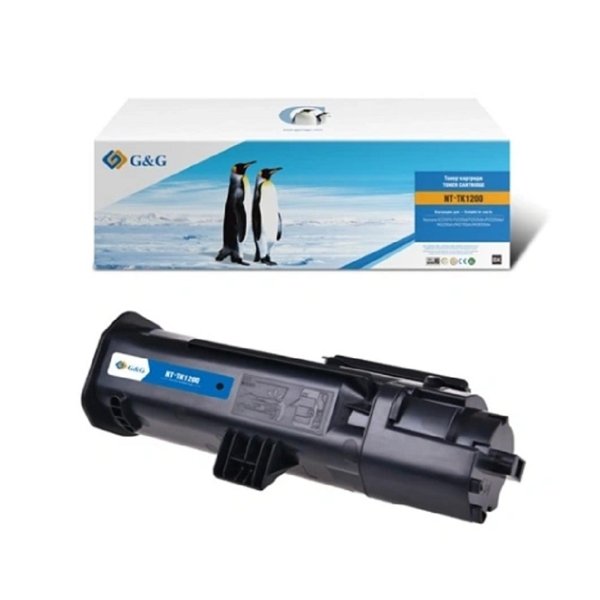 Картридж лазерный G&G NT-TK1200 черный  для Kyocera ECOSYS P2335d/P2335dn/P2335dw/M2235dn/M2735dn/M2835dw (3000стр.)