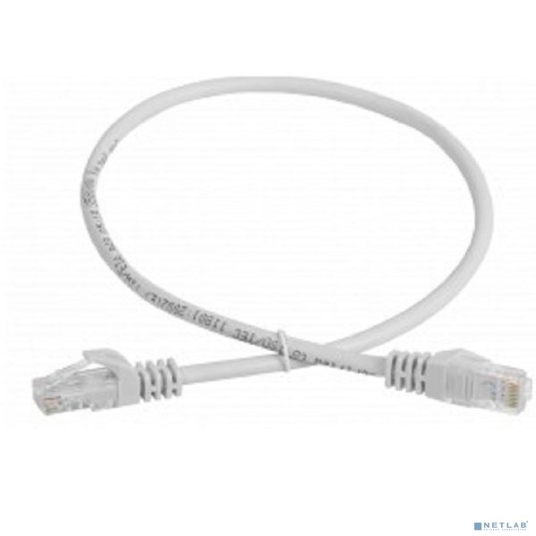 ITK PC01-C5EU-3M-G Шнур коммутационный кат. 5Е UTP 3м серый GENERICA