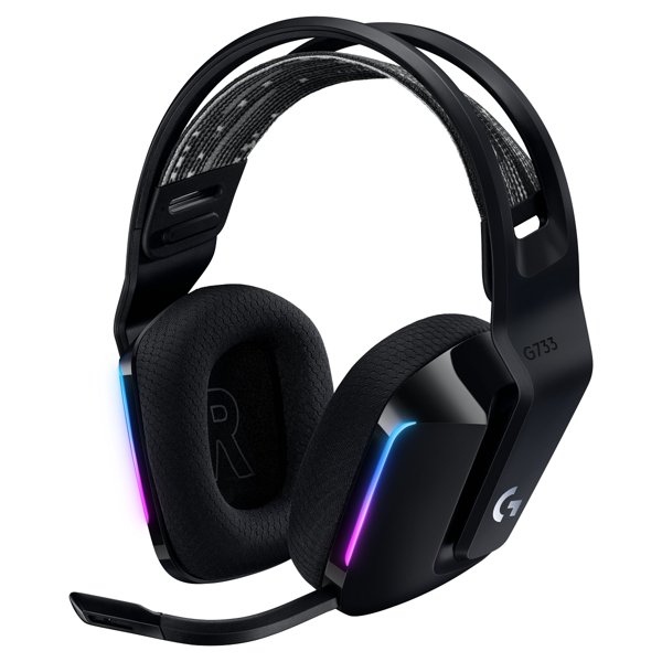 Logitech Headset G733 Lightspeed wireless black 981-000866