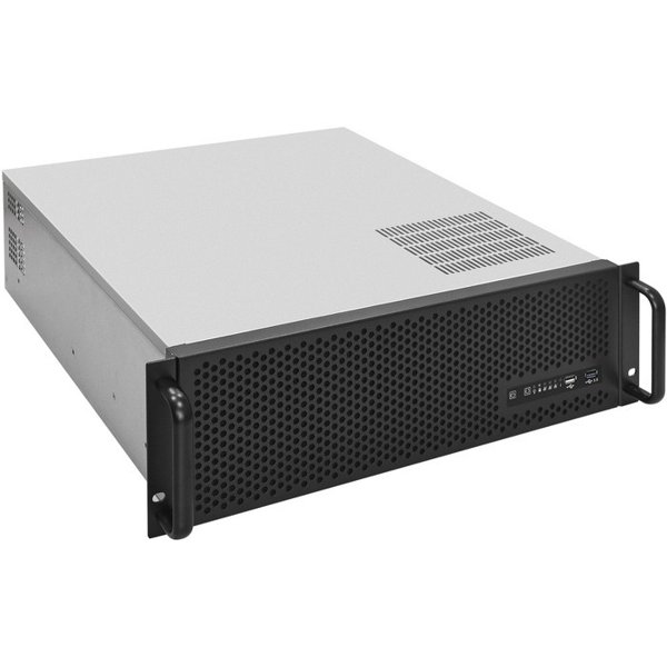 Exegate EX293913RUS Серверный корпус ExeGate Pro 3U450-09 <RM 19", высота 3U, глубина 450, БП 400ADS, USB>