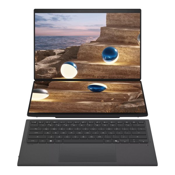 ASUS ZenBook Duo UX8407AA-SN426X [90NB16V1-M00P90] Grey 14" {OLED Touch 3K UlX7 358H/32Gb/SSD1Tb/W11Pro}