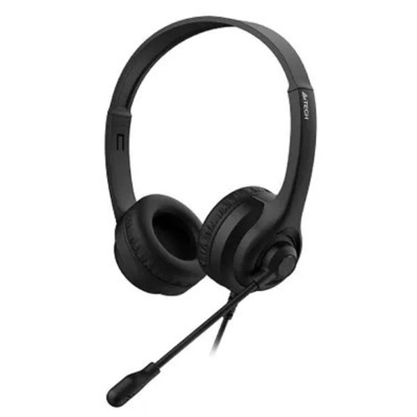 A4Tech HS-8i черный 1.8м накладные оголовь