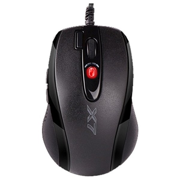 Мышь игровая A4Tech X-710MK , черный , оптическая, 2000dpi , USB, 7 кнопок,